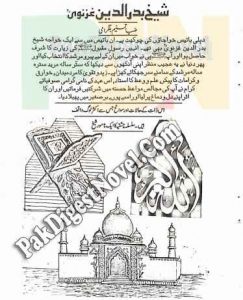 Hazrat Sheikh Badaruddin Ghaznavi (Story Pdf) By Zia Tasneem Bilgrami